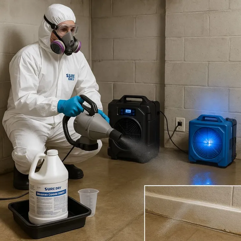 Sanitization and Odor Removal process in Dumas, TX