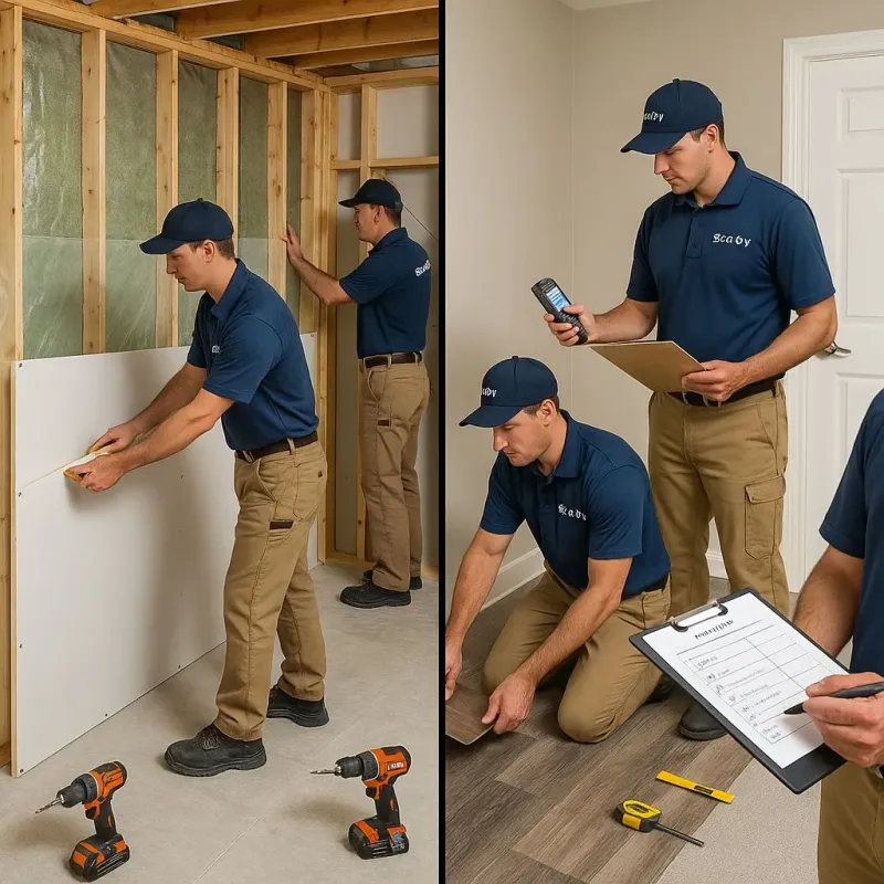 Repairs and Reconstruction process in Dumas, TX