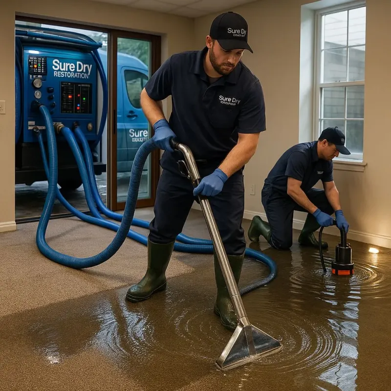 Water Extraction and Removal process in Dumas, TX